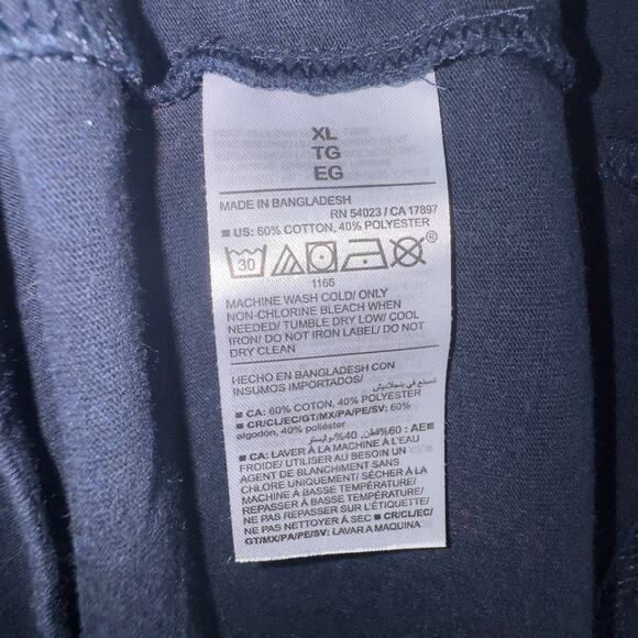 Old navy blue lobster print Crew-Neck T-Shirt men’s size XL NWT - Picture 5 of 6